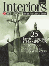 interiors magazine cover.